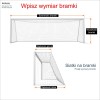 Siatki na bramki - siatka na wymiar - podaj wymiary bramki Siatki na bramki - siatka na wymiar - podaj wymiary bramki