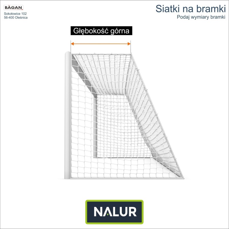 Siatki na bramki - siatka na wymiar - podaj wymiary bramki Siatki na bramki - siatka na wymiar - podaj wymiary bramki