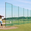   Piłkochwyt 5m - Siatka z grubością 6mm i słupami o wysokości 5m, z komórkami o wymiarze 10x10cm 