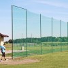 Piłkochwyt 5m - Siatka z grubością 6mm i słupami o wysokości 5m, z komórkami o wymiarze 10x10cm