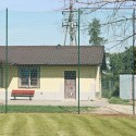   Piłkochwyt 6m - Słupki z siatką sznurkową o wymiarach 10x10cm i grubości 4mm, wysokość 6m 