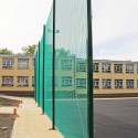   Piłkochwyt 6m - Piłkochwyt na boisko o wysokości 6m ze słupami i siatką 4,5x4,5cm o grubości 3mm 