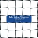   Piłkochwyt 4m - Siatkowy zestaw piłkołapów o wysokości 4m z słupami, siatką 10x10cm i grubością sznurka 5mm 