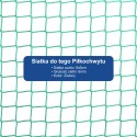   Piłkochwyt 5m - Siatka sznurkowa 6x6cm o grubości 4mm z 5-metrowymi słupami 