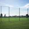 Piłkochwyt 6m - Słupy i siatka oczko 8x8cm o grubości 6mm, idealna jako piłkochwyt