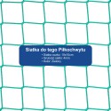  Piłkochwyt 6m - Słupy i siatka z oczkiem 10x10cm i grubością 4mm do piłkochwytu 