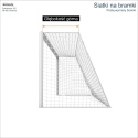 Siatka do bramek sportowych o oczku 4,5x4,5cm i grubości 4mm Siatka do bramek sportowych o oczku 4,5x4,5cm i grubości 4mm