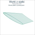   Worek płaski dla koni, oczko 10x10cm, grubość 4mm 