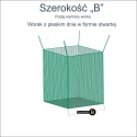 Siatka ochronna do produktów, oczko 2x2cm, grubość 2mm Siatka ochronna do produktów, oczko 2x2cm, grubość 2mm