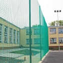 Piłkochwyt 4m - Słupy i siatka z oczkami 4,5x4,5cm o grubości 3mm do piłkochwytu Piłkochwyt 4m - Słupy i siatka z oczkami 4,5x4,5cm o grubości 3mm do piłkochwytu