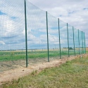 Piłkochwyt 6m - Słupy i siatka z oczkiem 10x10cm i grubością 4mm do piłkochwytu Piłkochwyt 6m - Słupy i siatka z oczkiem 10x10cm i grubością 4mm do piłkochwytu
