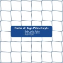   Piłkochwyt 6m - Słupy z siatką 8x8cm o grubości 5mm, wysokość 6 metrów 