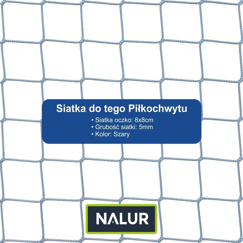 Ogrodzenie boiska 5m wys. z słupami i siatką 8x8cm o grubości 5mm Ogrodzenie boiska 5m wys. z słupami i siatką 8x8cm o grubości 5mm