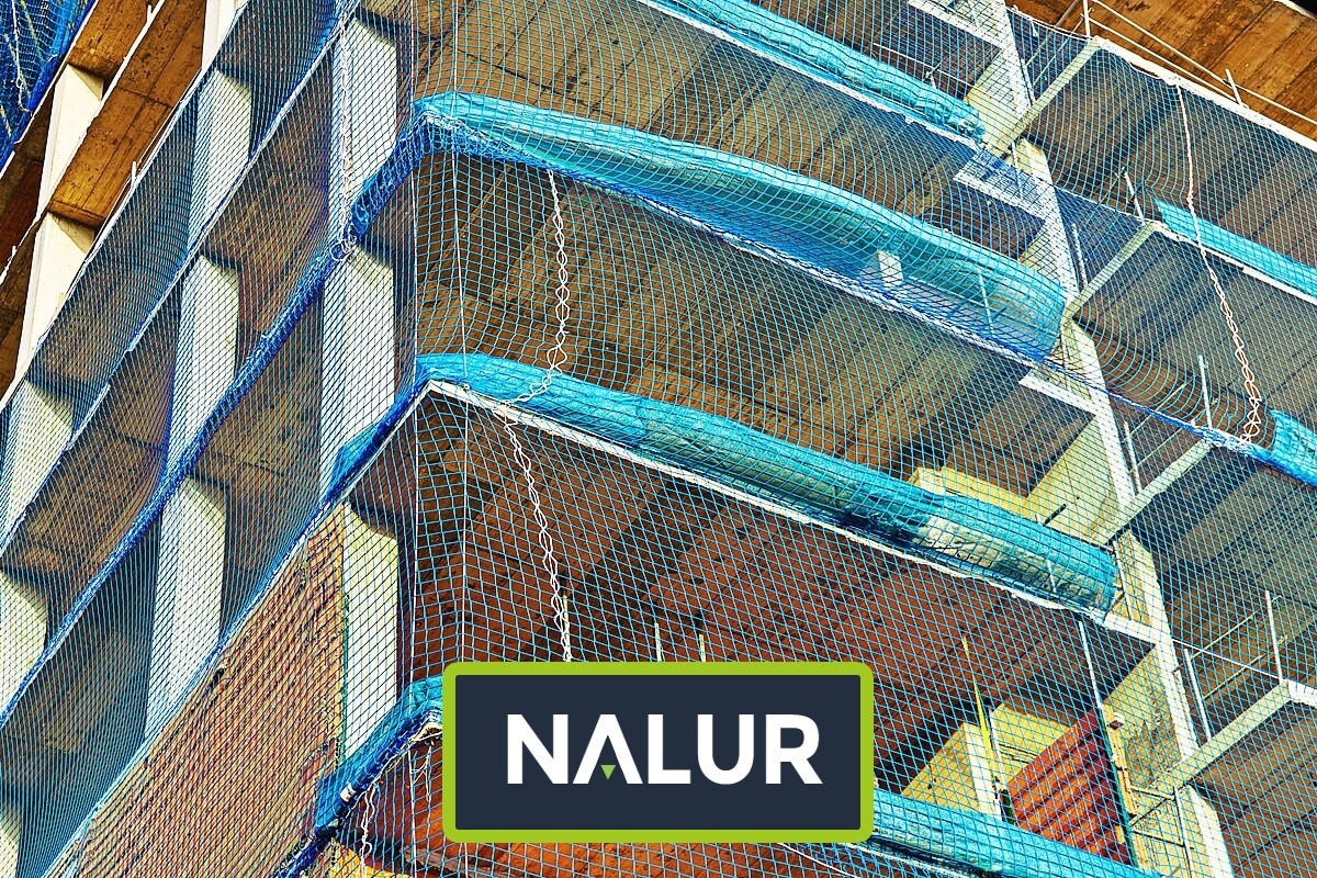   Nalur - Siatka ochronna — Idealna dla renowacji starych elewacji 