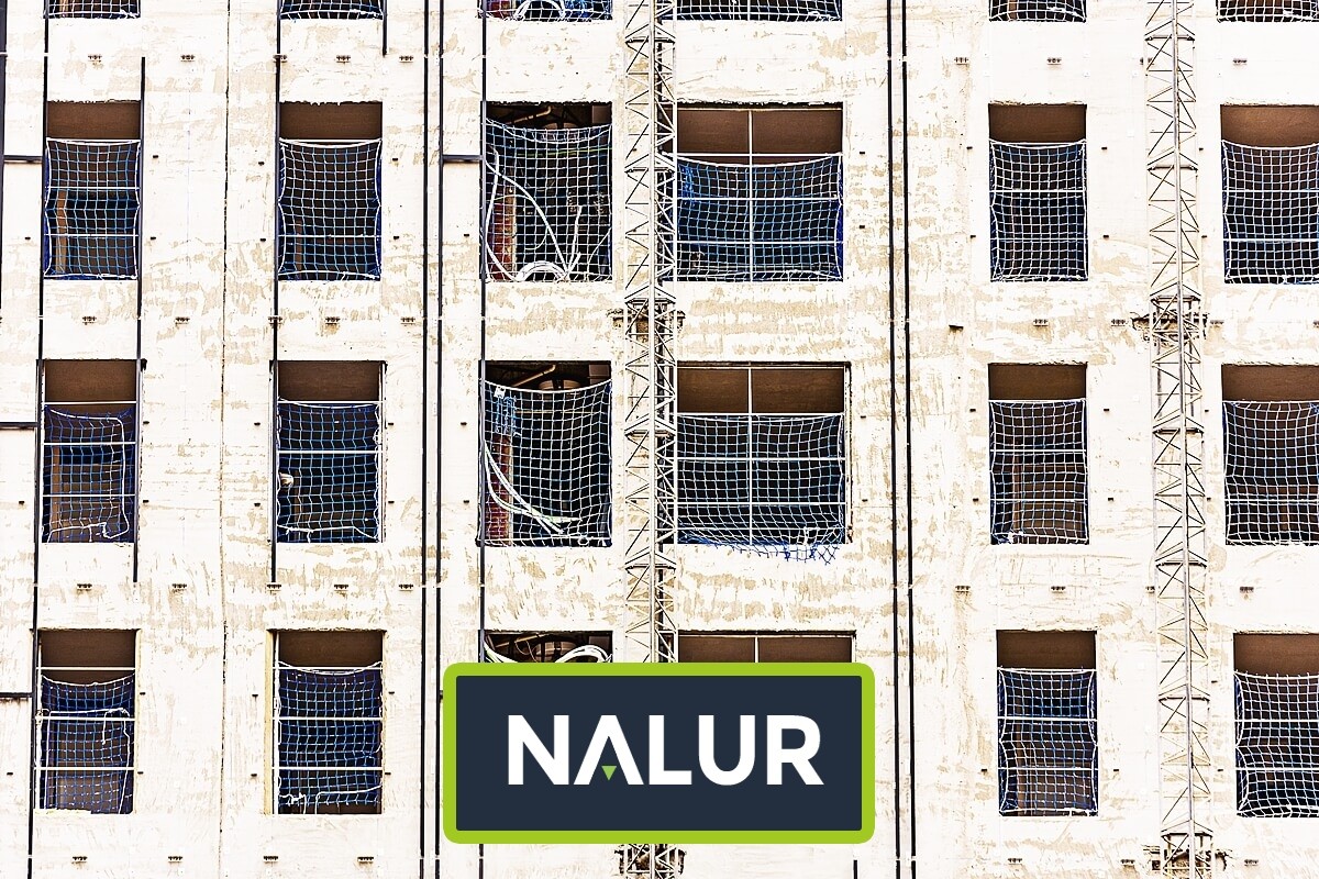   Nalur - Siatki Asekuracyjne o wymiarach 4,5x4,5 z materiału Polipropylen o średnicy 5mm 