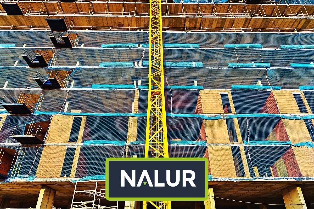   Nalur - Zabezpieczająca w razie upadku, siatka sznurkowa 