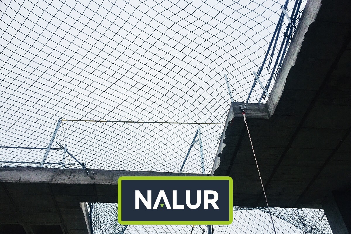   Nalur - Zabezpieczenie prac na wysokości   Siatka asekuracyjna 