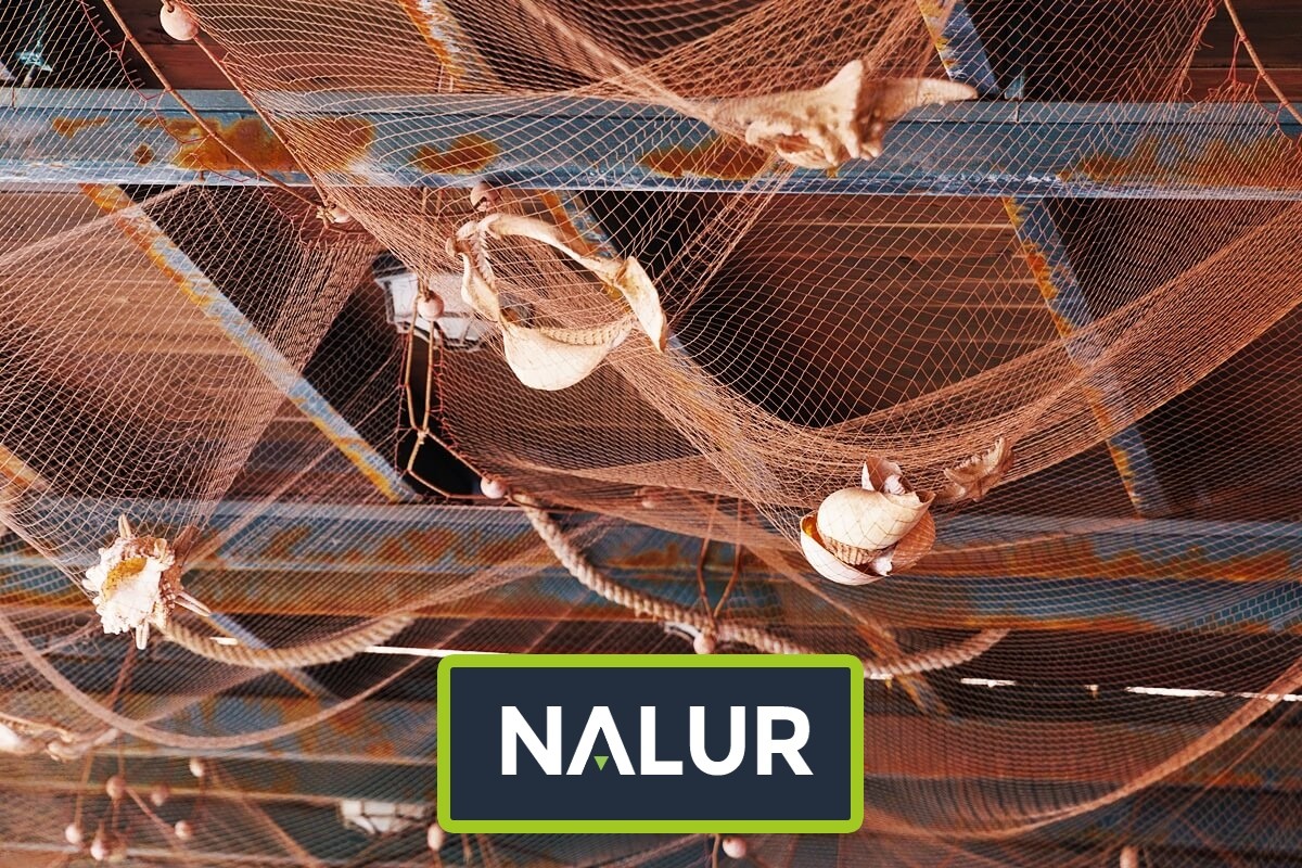   Nalur - Ozdobna siatka do salonu   Ozdabianie siatką salonu 
