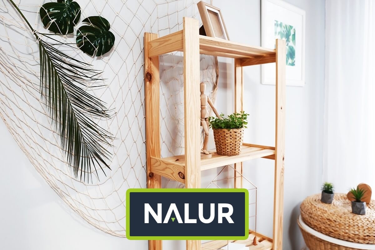   Nalur - Łóżeczko piętrowe z siatką zabezpieczającą - perfekcyjny wybór dla Twojego dziecka 