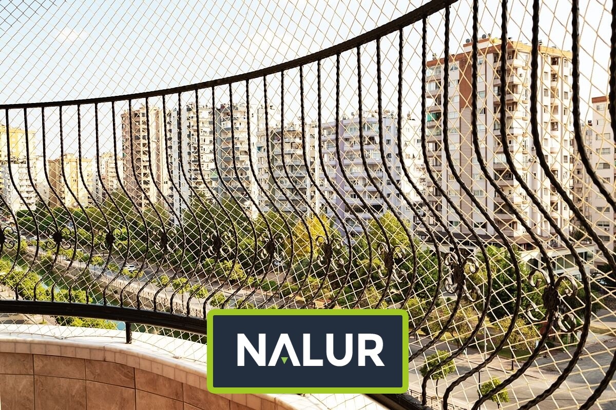   Nalur - Siatka Bezpieczeństwa dla Łóżka Piętrowego 