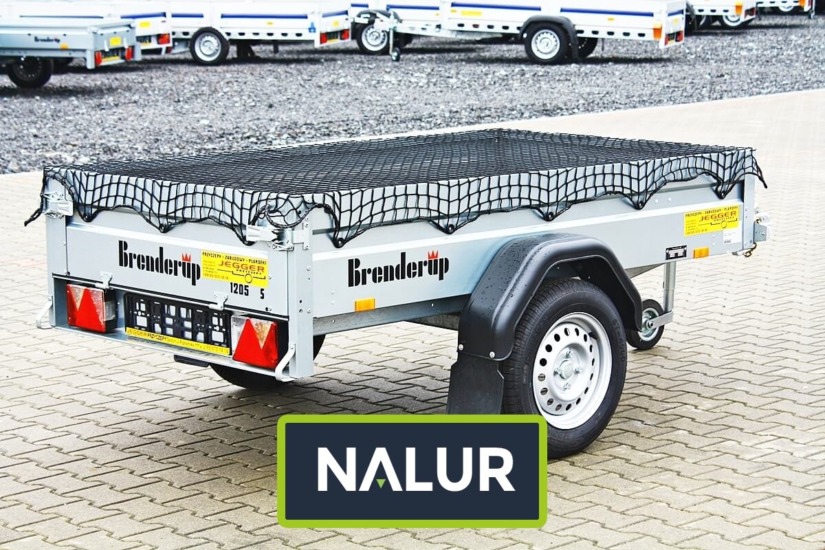   Nalur - Siatka na przyczepkę   Zabezpieczenie siatką transportu przyczepką 