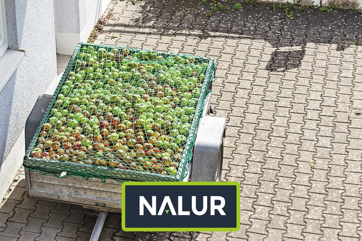 Zabezpieczenie siatką przyczepy rolniczej Nalur - Zabezpieczenie siatką przyczepy rolniczej
