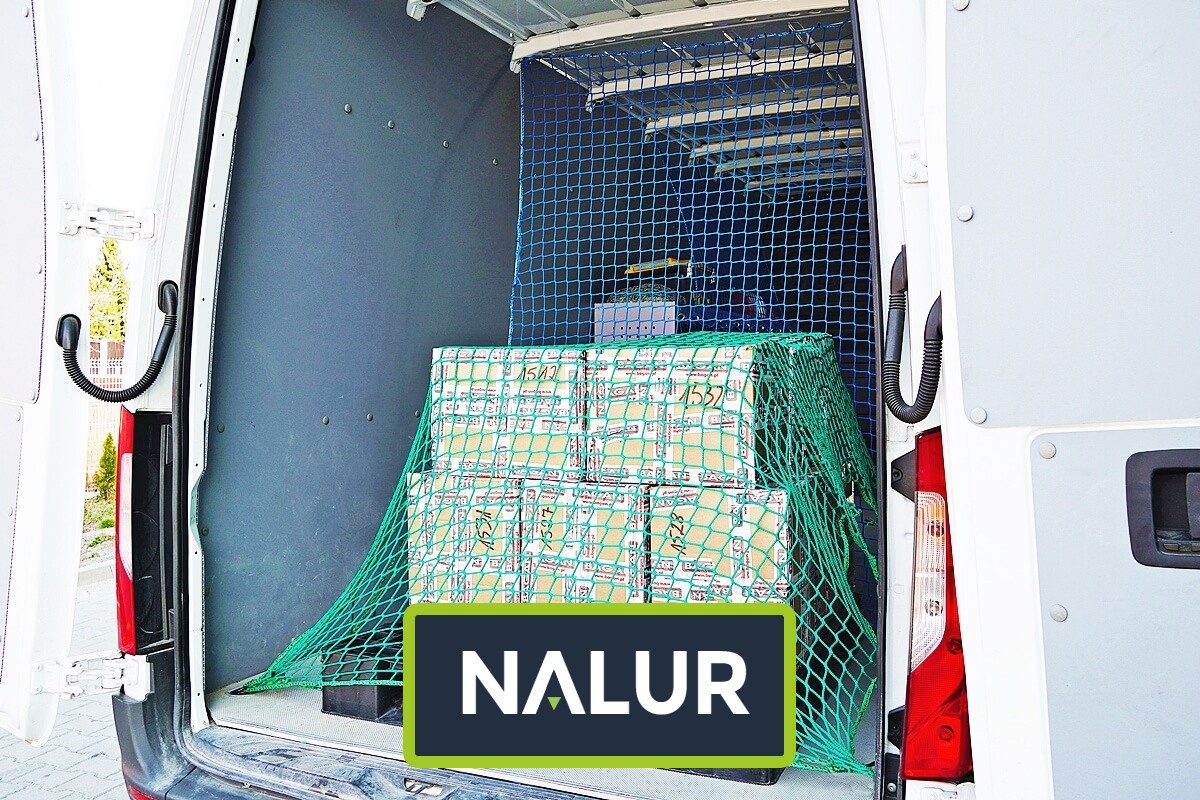   Nalur - Bezpieczne zabezpieczanie ładunku siatką do użycia w rolnictwie 
