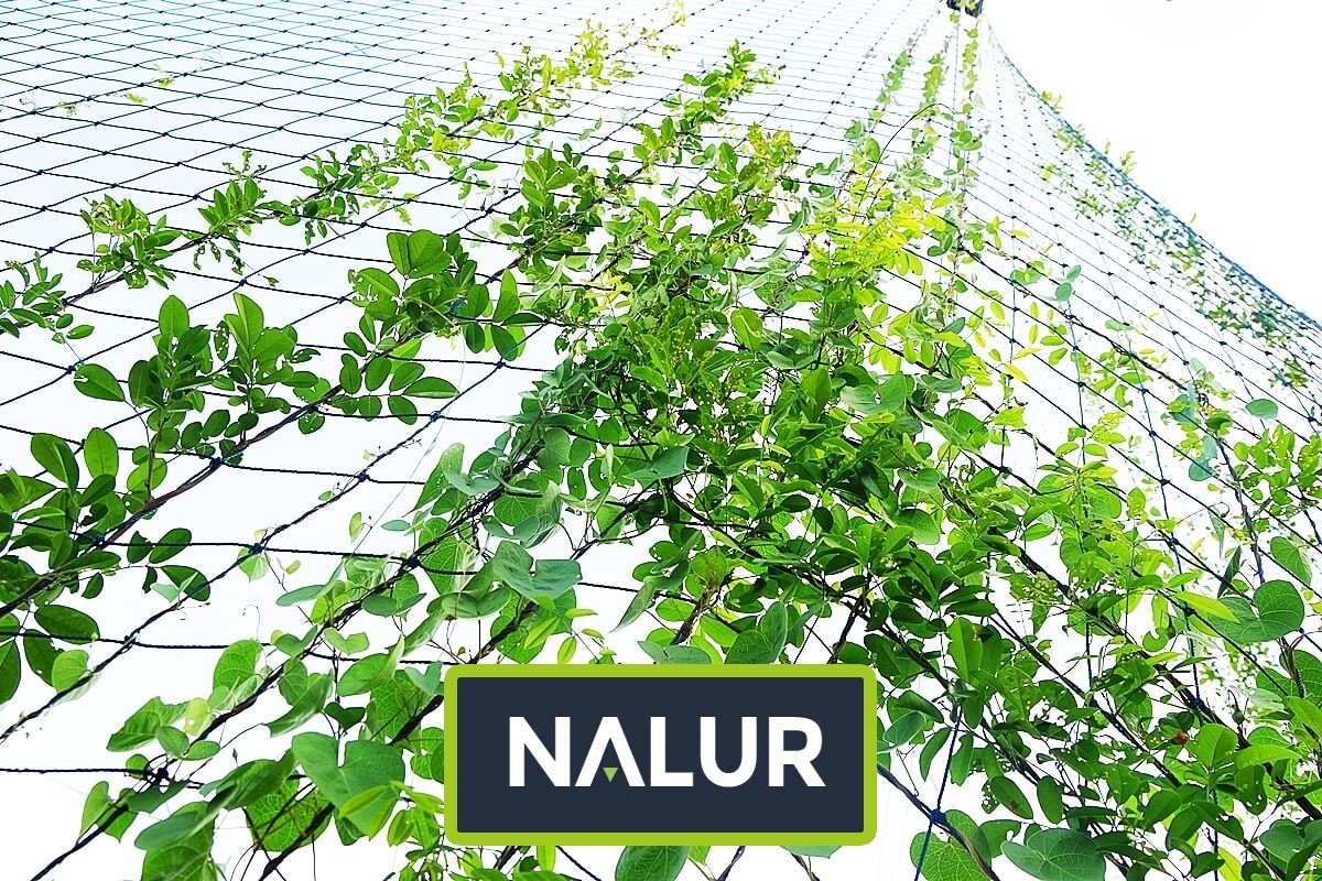   Nalur - Ochronna siatka chroniąca grządki przed szkodnikami 