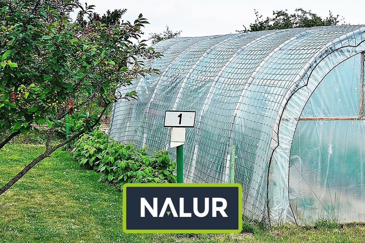   Nalur - Siatka wzmacniająca ochronna chroniąca przed podmuchami wiatru 