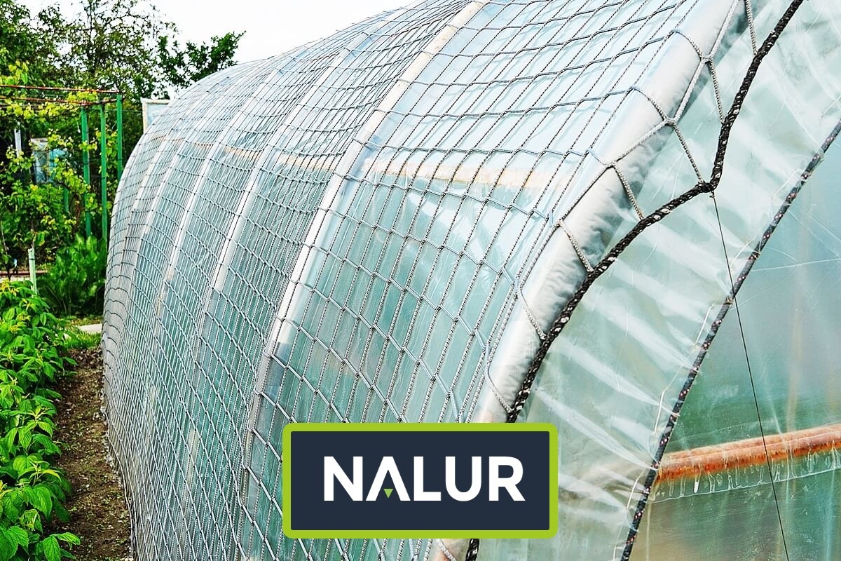  Nalur - Siatka ochronna wzmacniająca odporna na podmuchy wiatru 