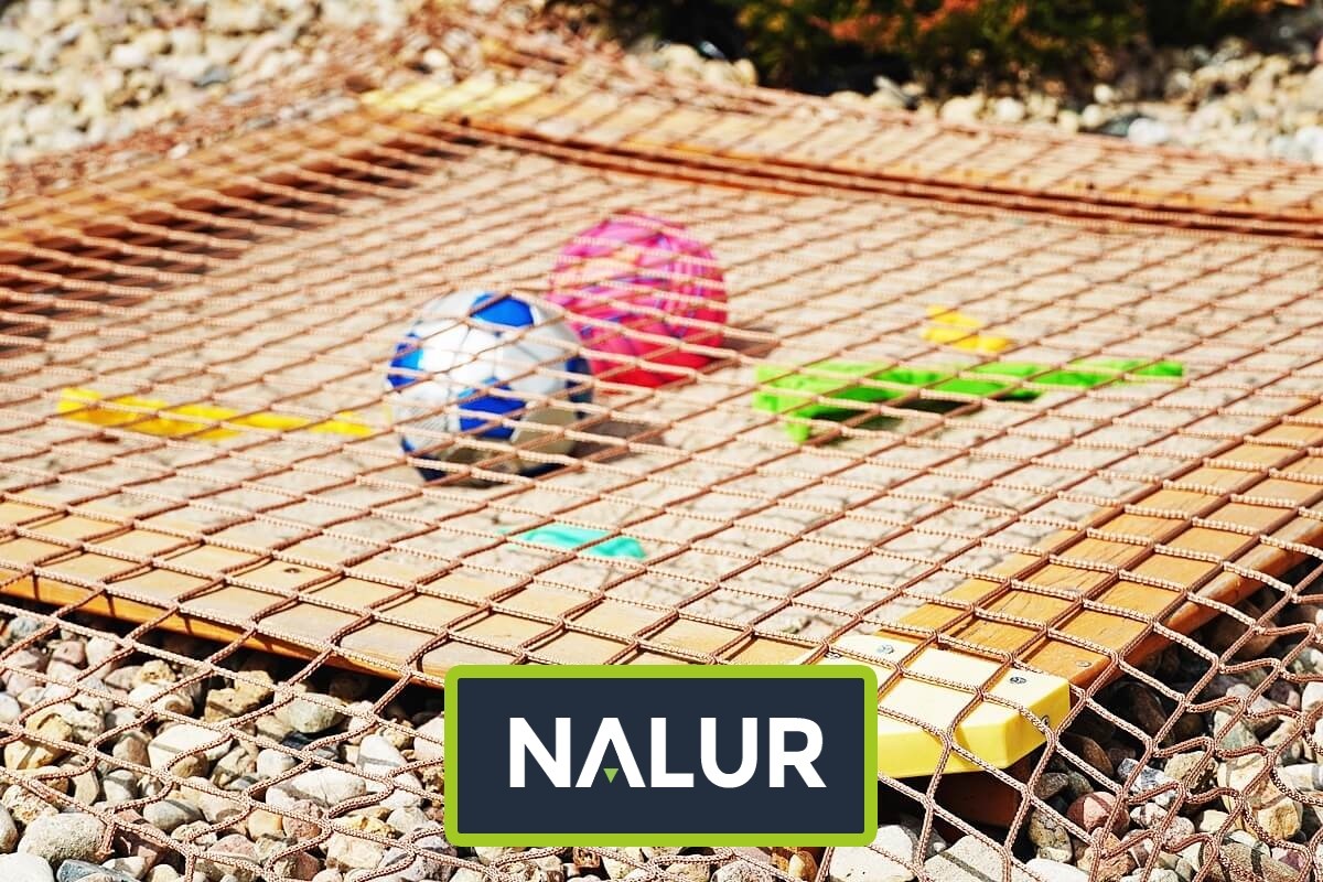   Nalur - Idealna drobnooka siatka do zabawy w piaskownicy dla dzieci 