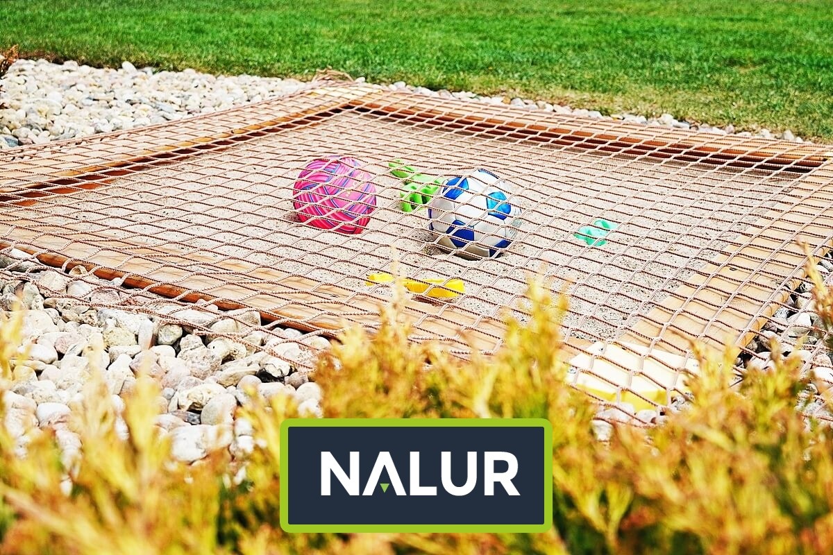 Bezpieczne zabezpieczenie dla dziecięcej piaskownicy Nalur - Bezpieczne zabezpieczenie dla dziecięcej piaskownicy