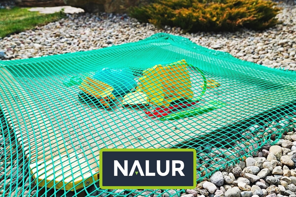   Nalur - Piasek dla dzieci z zabezpieczeniem przed kotami 