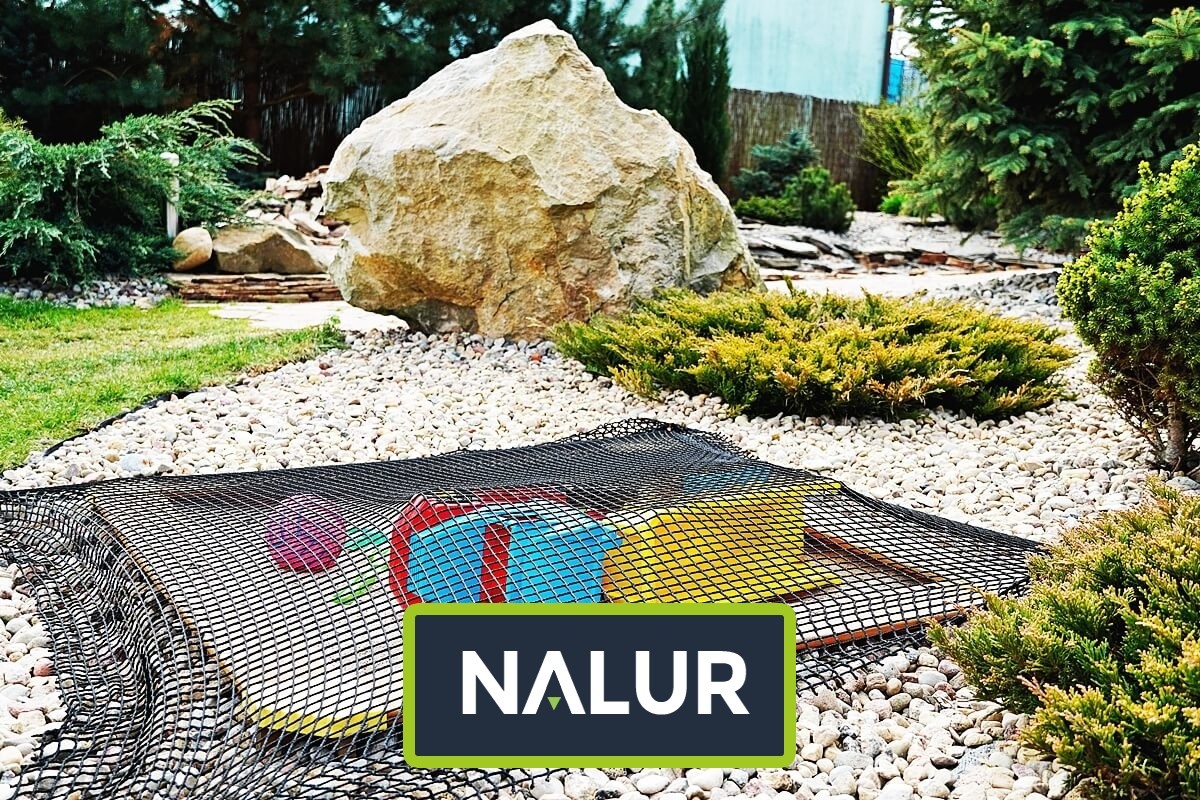   Nalur - Ochronna siatka z drobnymi oczkami do piaskownicy 