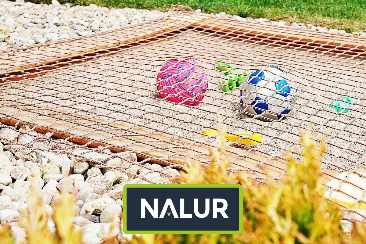   Nalur - Piasek dla dzieci z zabezpieczeniem przed kotami 