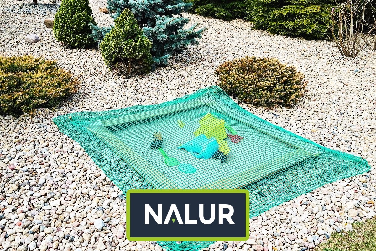   Nalur - Siatkowe zabezpieczenie piaskownic dla najmłodszych 
