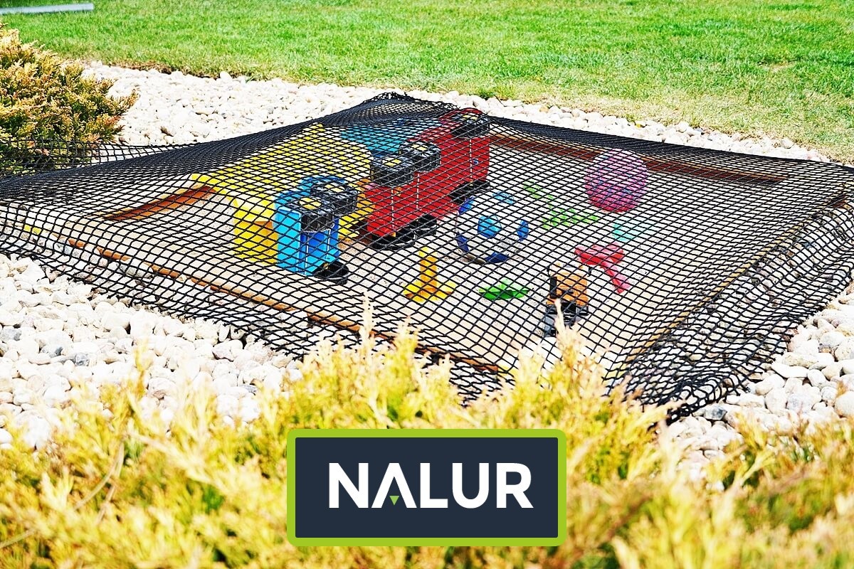  Nalur - Siatka ochronna o drobnych oczkach dla piaskownicy 