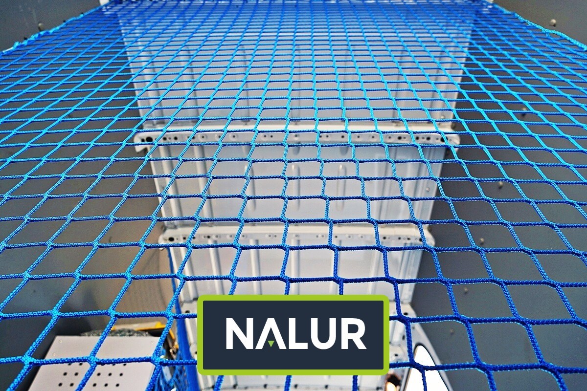 Zabezpieczenie magazynu siatką Siatka na magazyn towarowy Nalur - Zabezpieczenie magazynu siatką Siatka na magazyn towarowy