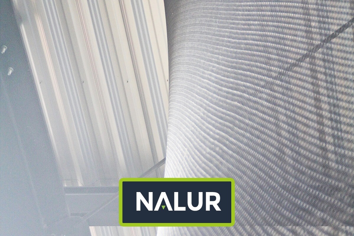   Nalur - Siatka na zabezpieczenie w hali produkcyjnej   Zabezpieczenie siatką hal produkcyjnych 