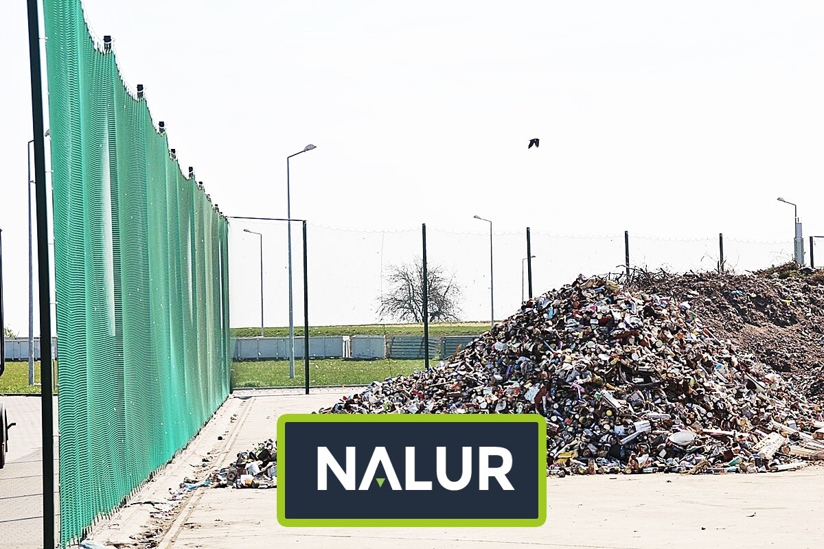   Nalur - Optymalny porządek dzięki podwieszanym siatkom na magazyn 