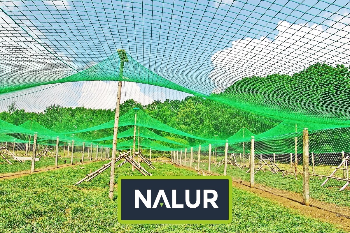   Nalur - Zapewniająca ochronę siatka na hodowlę zwierząt i ptaków 