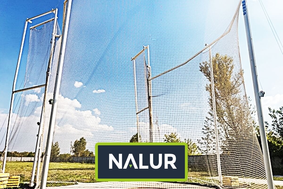   Nalur - Ekonomiczna siatka ochronna dla ćwiczeń lekkoatletycznych 