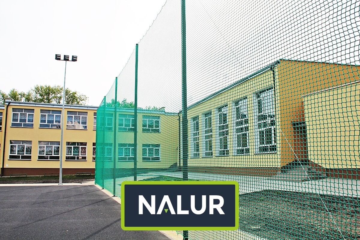   Nalur - Siatka ochronna do piłkochwytów o wysokości 4 metrów 