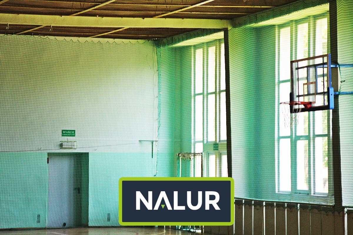   Nalur - Siatkowe Zabezpieczenie do Twojej Hali Sportowej 