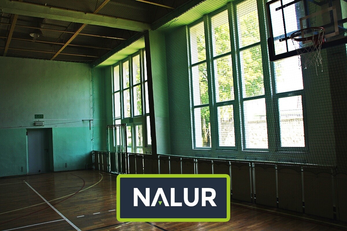   Nalur - Zabezpiecz swoją przestrzeń sportową siatką sznurkową 