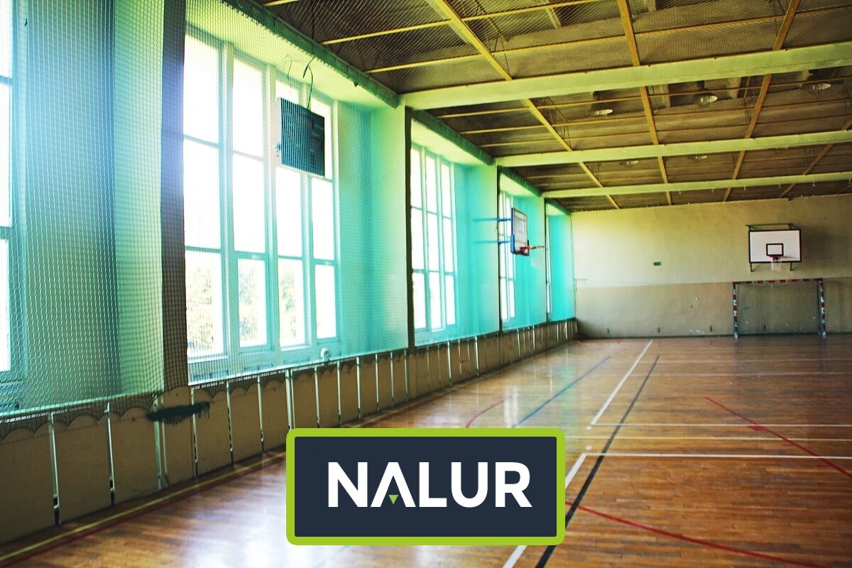   Nalur - Zabezpiecz swoją halę sportową profesjonalną siatką 