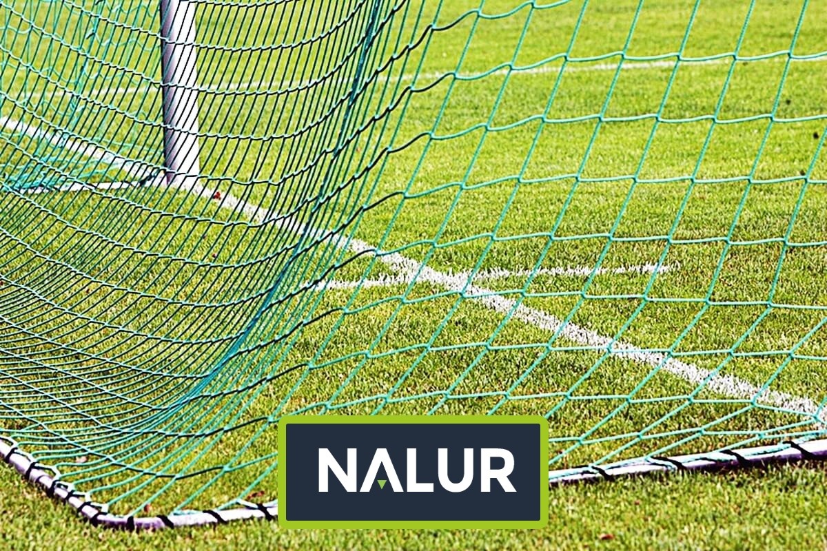 Siatka bramkarska na wymiar bramki Siatki na sportowe bramki Oczko siatki 8x8cm Grubość siatki 5mm Nalur - Siatka bramkarska na wymiar bramki Siatki na sportowe bramki Oczko siatki 8x8cm Grubość siatki 5mm