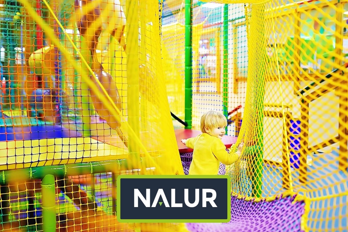 Solidna siatka zabezpieczająca dla parków linowych Nalur - Solidna siatka zabezpieczająca dla parków linowych