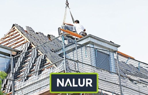 Siatki sznurkowe z małym oczkiem do rusztowań Nalur - Siatki sznurkowe z małym oczkiem do rusztowań