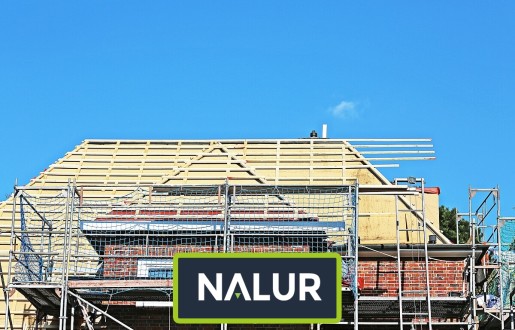   Nalur - Siatka na rusztowanie   Zabezpieczenie rusztowania siatką 